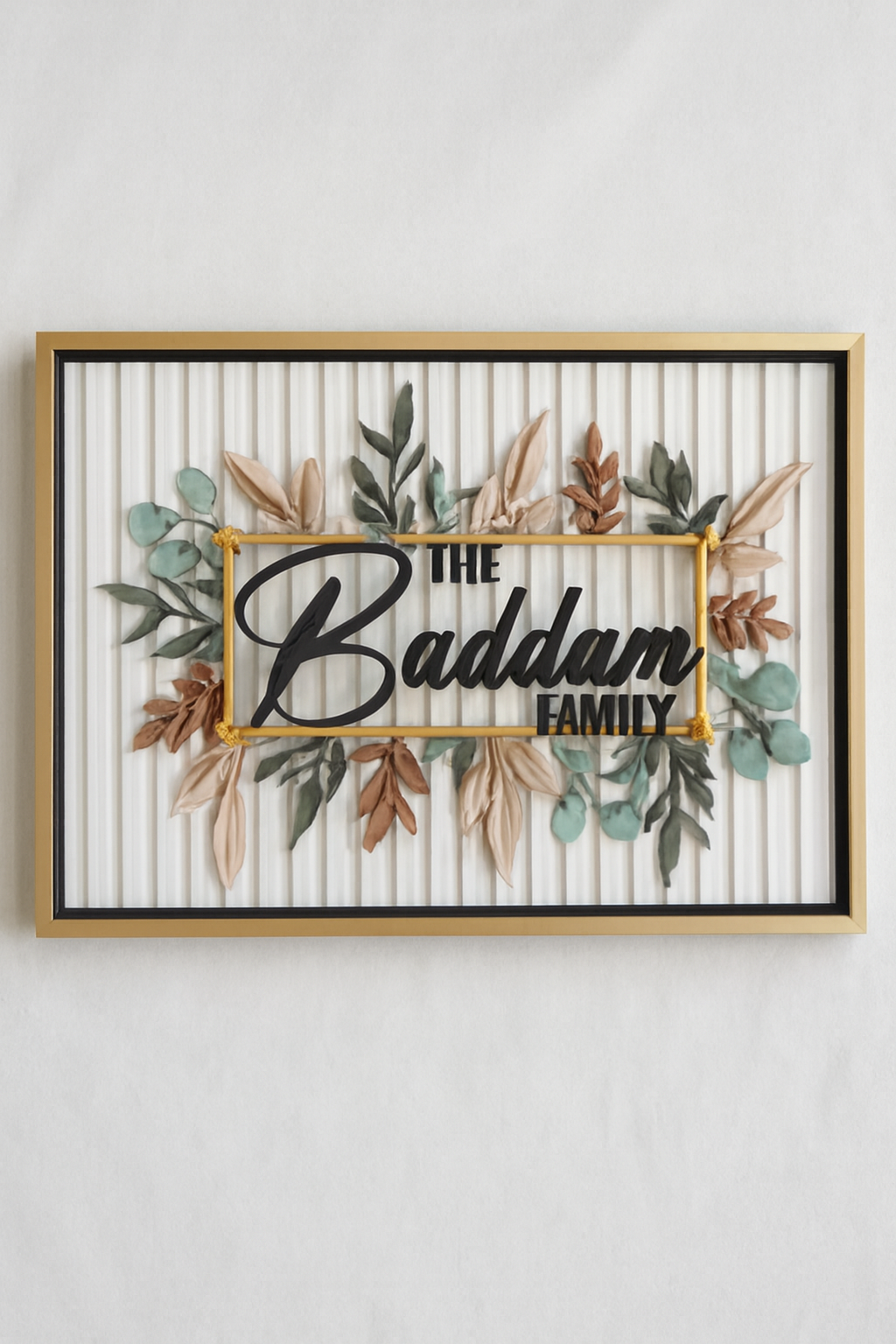 Acrylic Wall Name Plate with Stainless Steel Studs House & Office Name Board