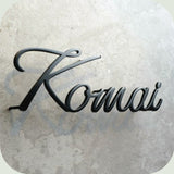 Aluminium Name Signage