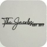 Aluminium Name Signage