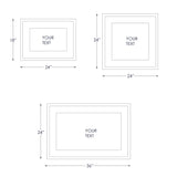 CREATIVE wooden name signage