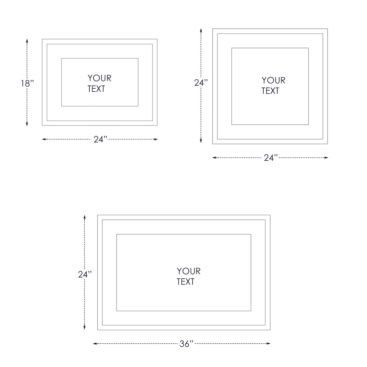 Personalized Clear Acrylic Sign with Solid Wood Frame - Modern Wall - Mounted Business Logo Sign with Metal Standoffs