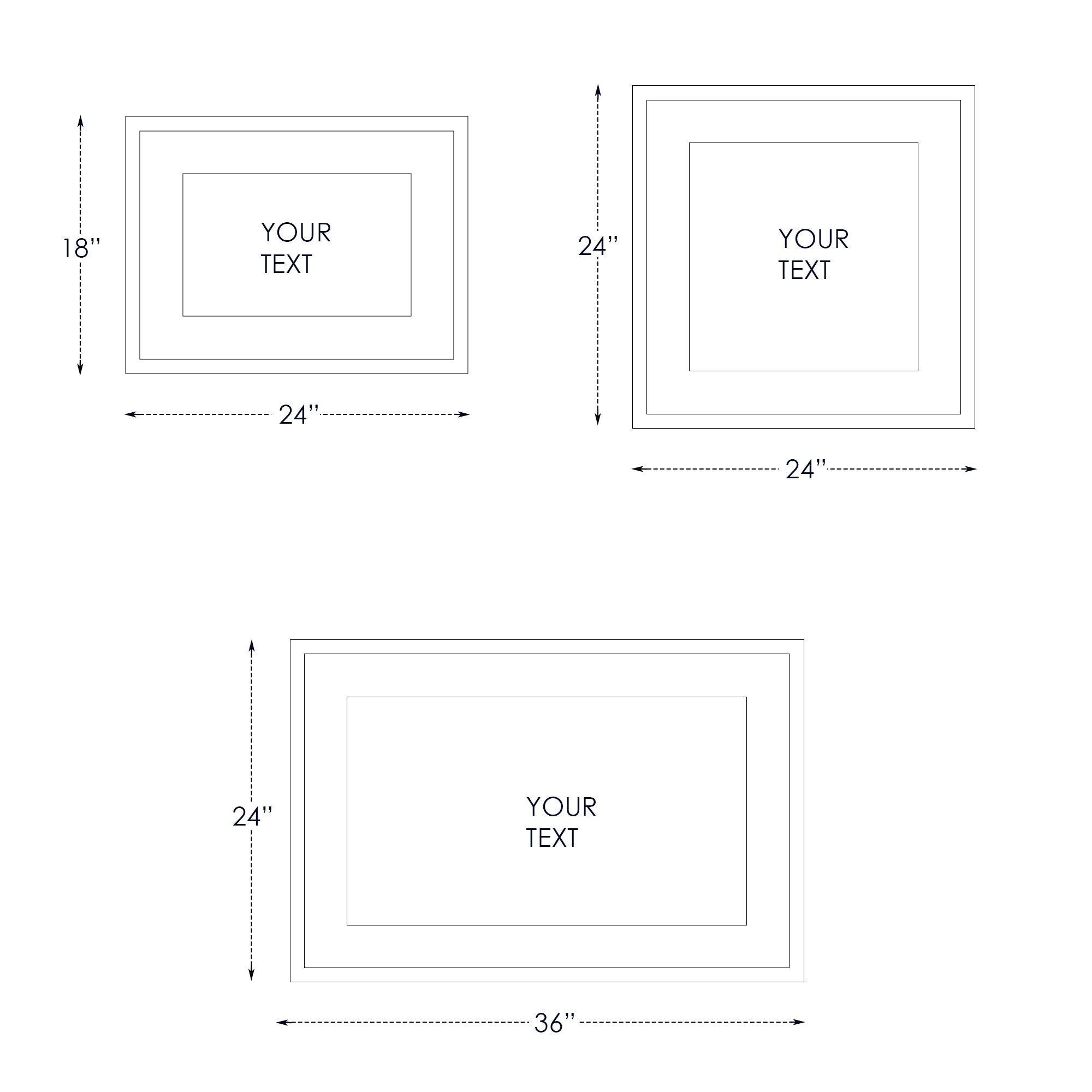 Personalized Clear Acrylic Sign with Solid Wood Frame - Modern Wall - Mounted Business Logo Sign with Metal Standoffs