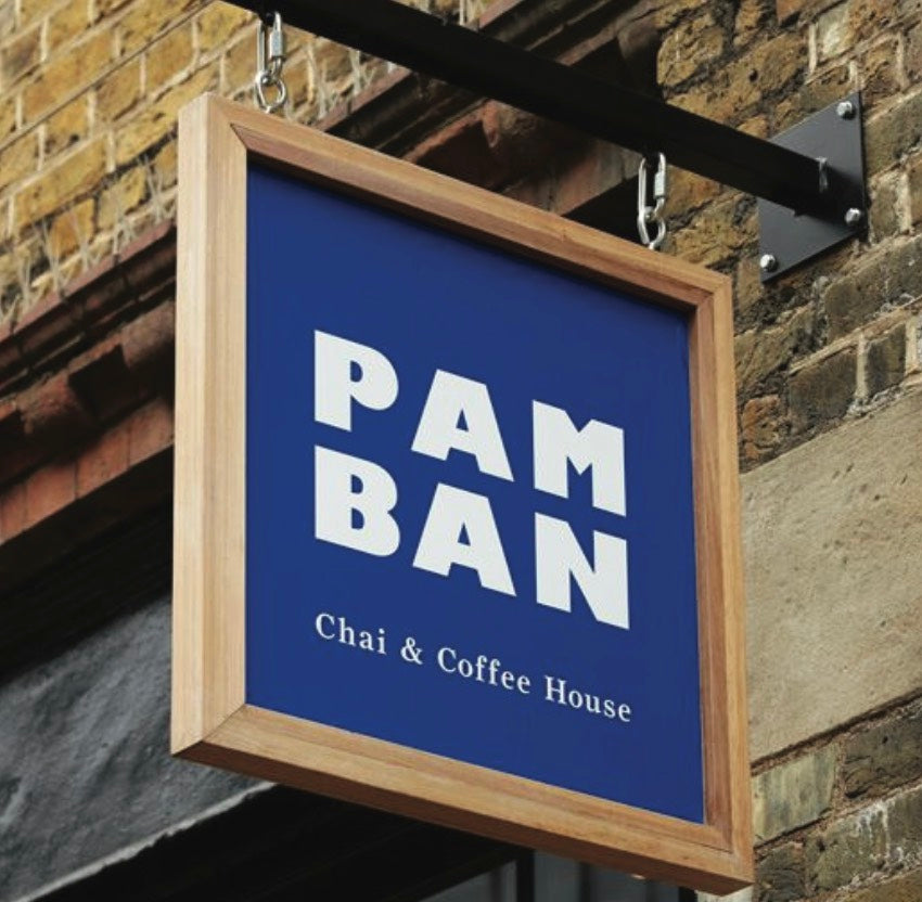 Wooden engrave signage